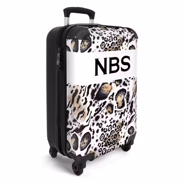 Suitcase - Luipaardprint met 755 — 4