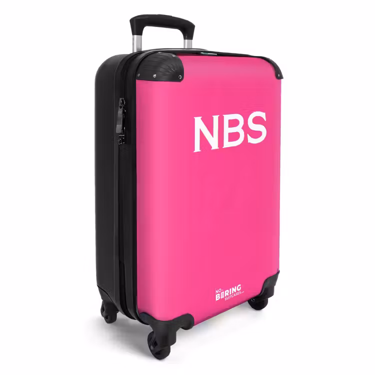 Suitcase - Pink 755h white letters — 4