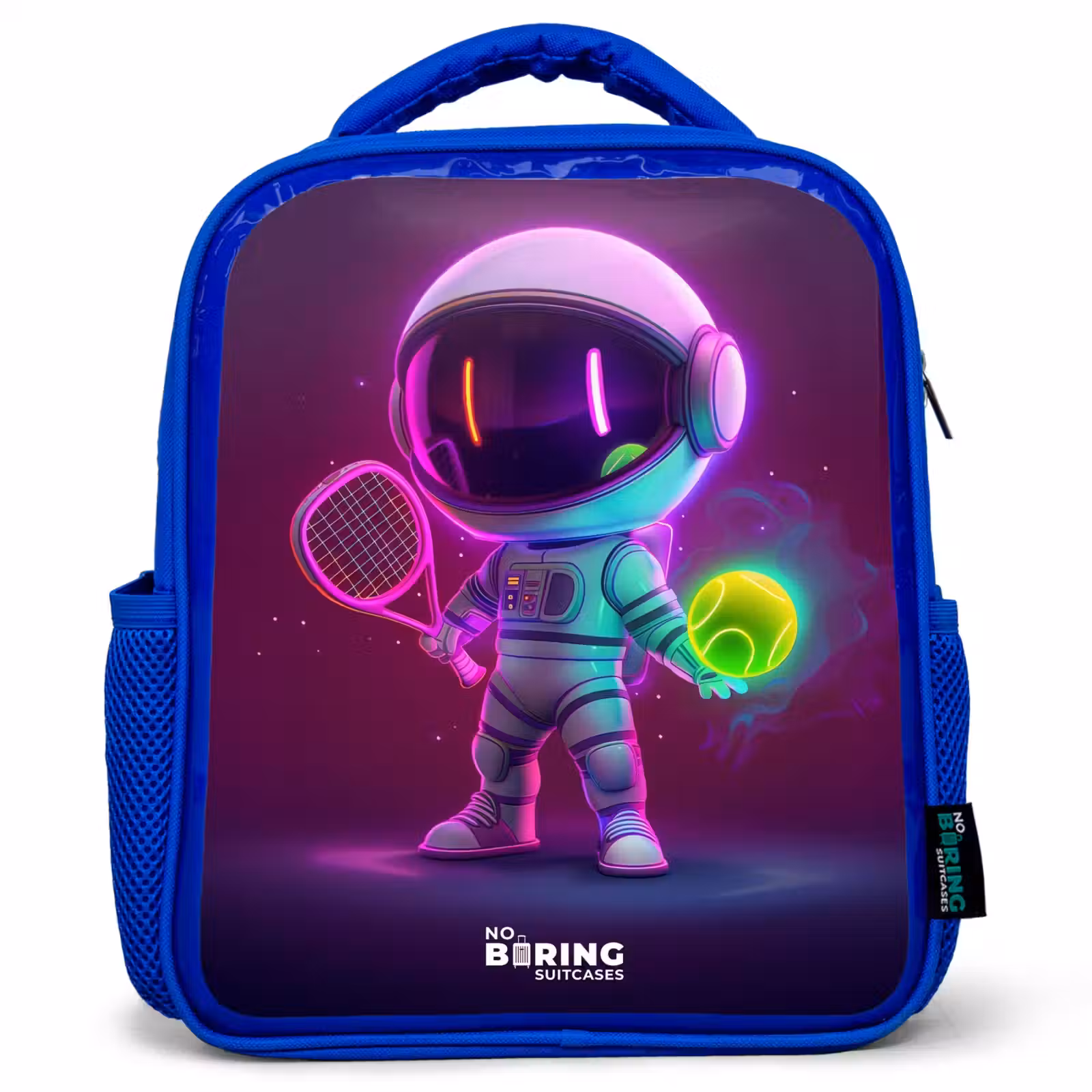 Kids backpack - Blue - Space tennis — 1