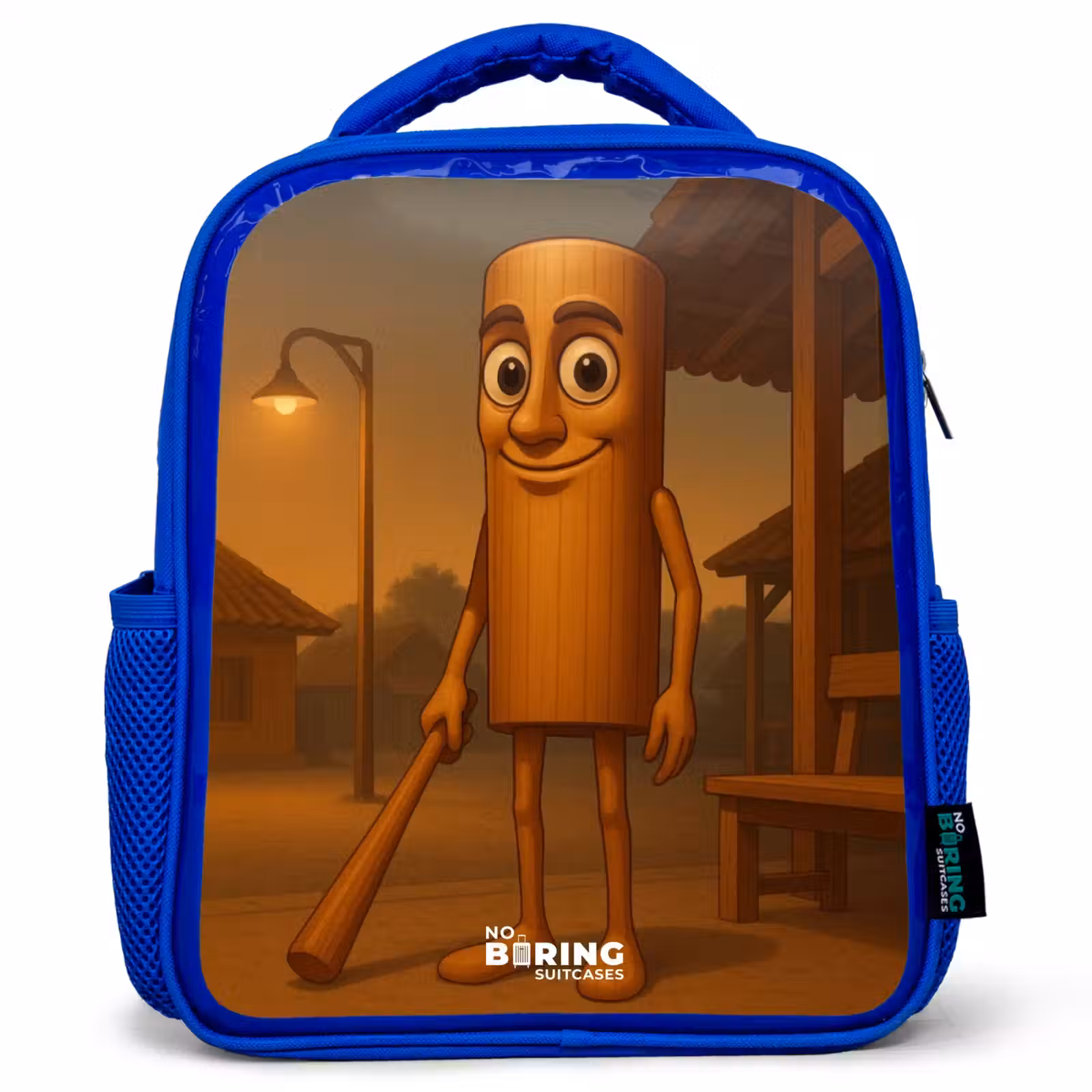 Kids backpack - Blue - Tung Tung Tung Sahur — 1