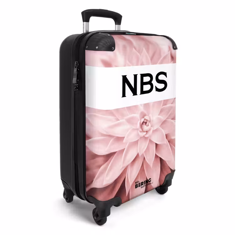 Suitcase - Pink flower — 4