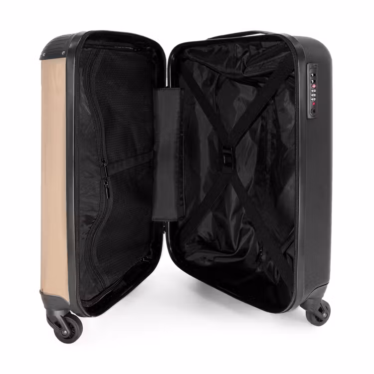 Suitcase - Sandstone 755h white letters — 2