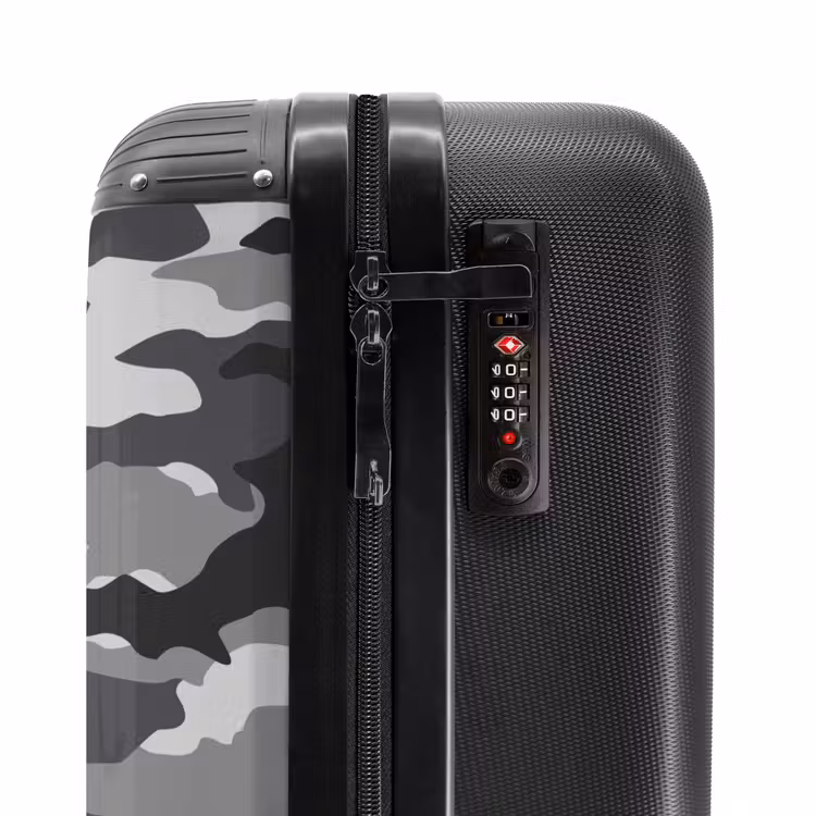 Suitcase - Camo Gray — 5