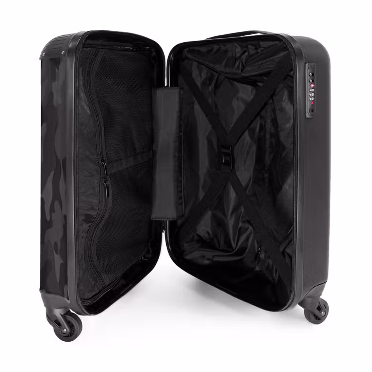 Suitcase - Green camouflage print — 3