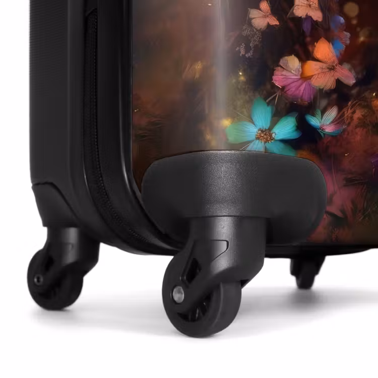 Suitcase - Suitcase - Animals - Horse - Nature - Butterfly - Flowers — 6