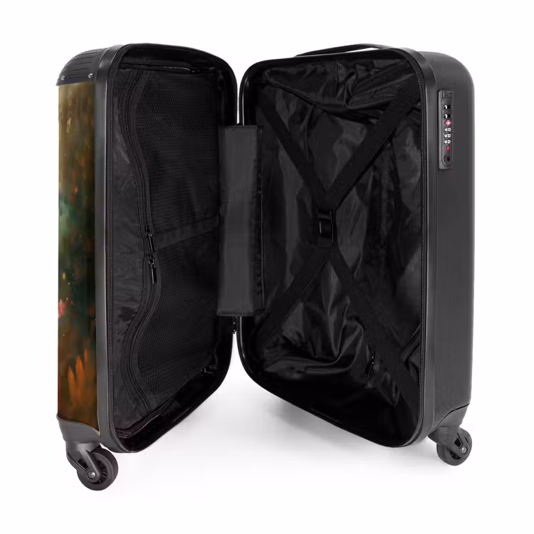 Suitcase - Suitcase - Horse - Flowers - Nature - Animals - Forest - Orange — 3