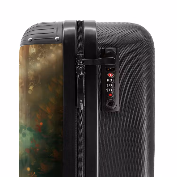 Suitcase - Suitcase - Horse - Flowers - Nature - Animals - Forest - Orange — 5