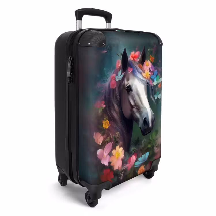 Suitcase - Suitcase - Horse - Nature - Flowers - Forest - Animals — 4