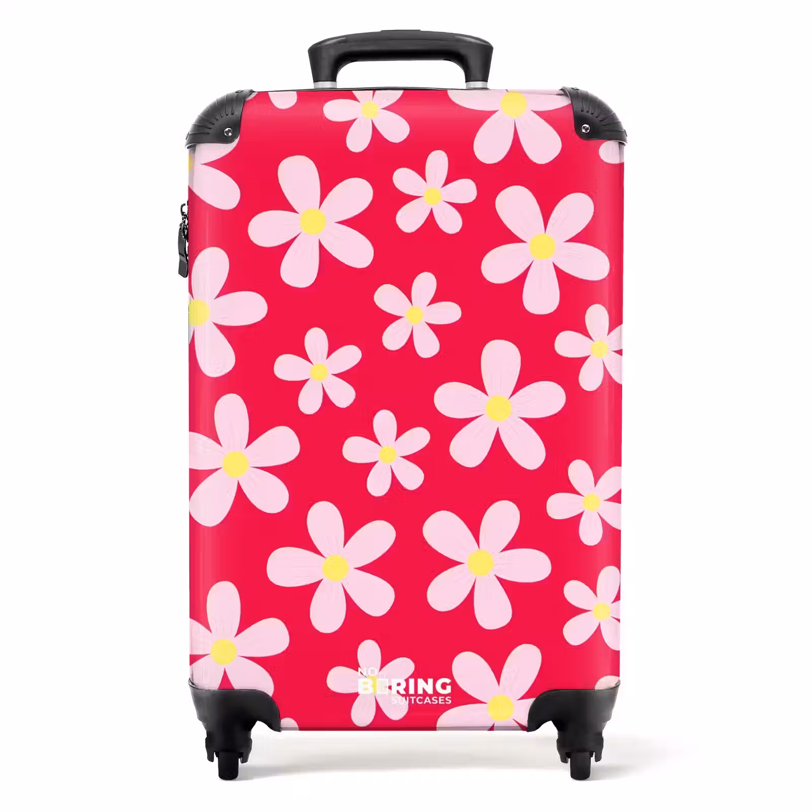 Suitcase - Daisy mania hotpink — 1