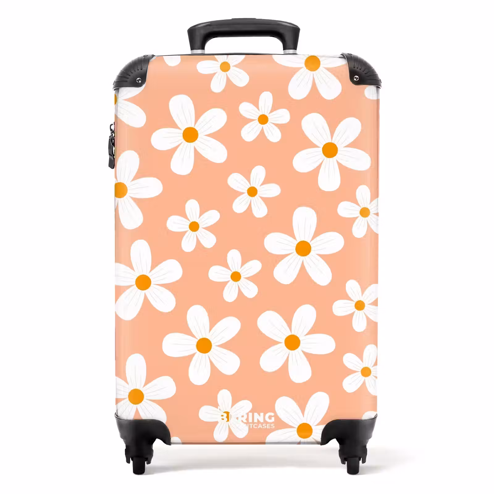 Suitcase - Daisy mania peach — 1