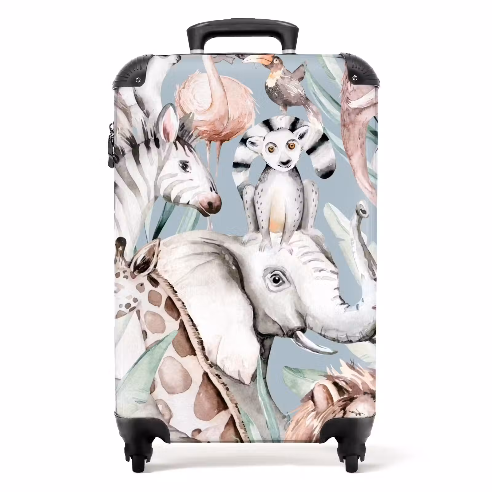 Suitcase - Jungle in Light Colors — 1