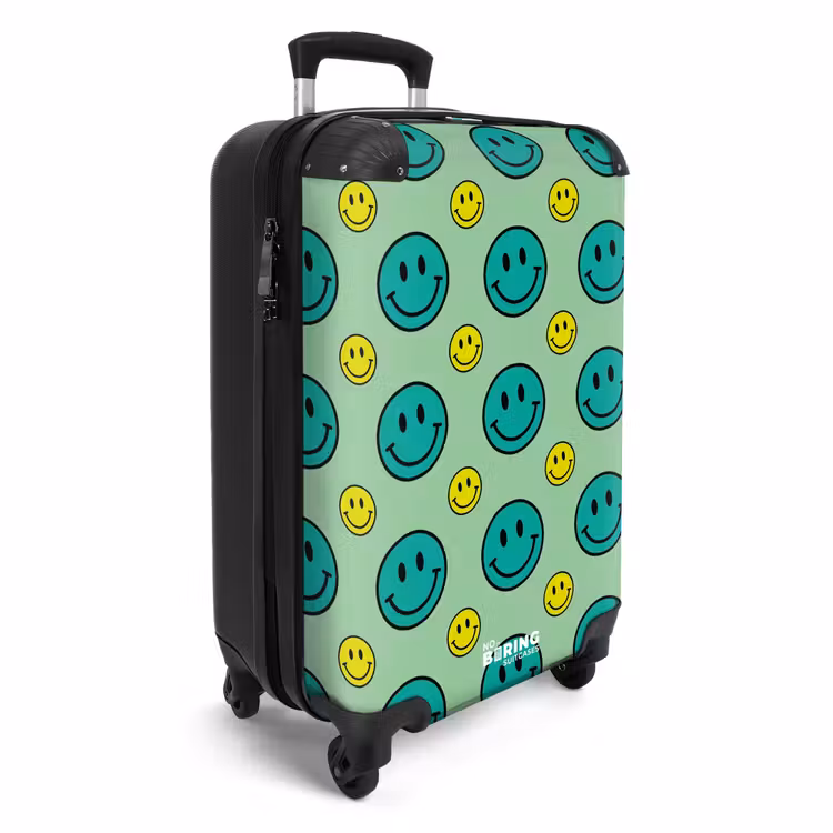 Suitcase - All smiles green — 4