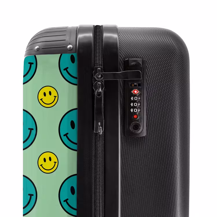 Suitcase - All smiles green — 5