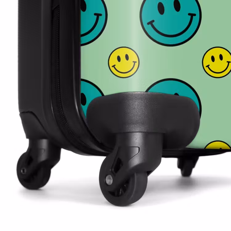 Suitcase - All smiles green — 6