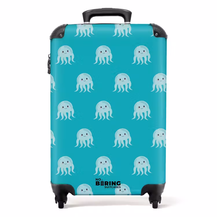 Suitcase - Cute jellyfish — 1