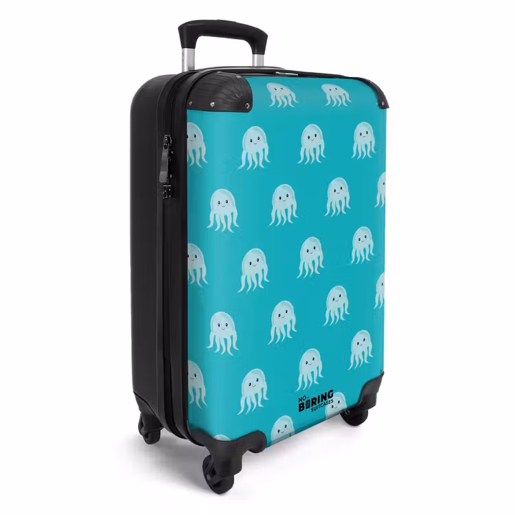 Suitcase - Cute jellyfish — 4