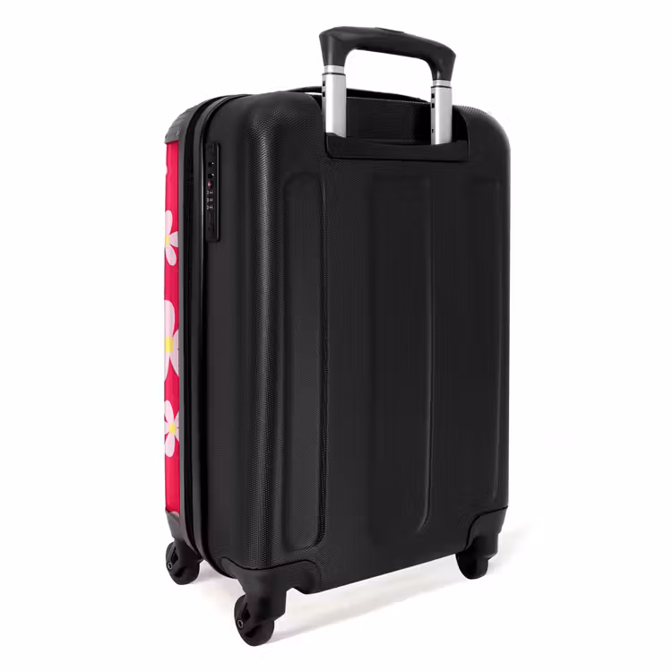 Suitcase - Daisy mania hotpink — 2