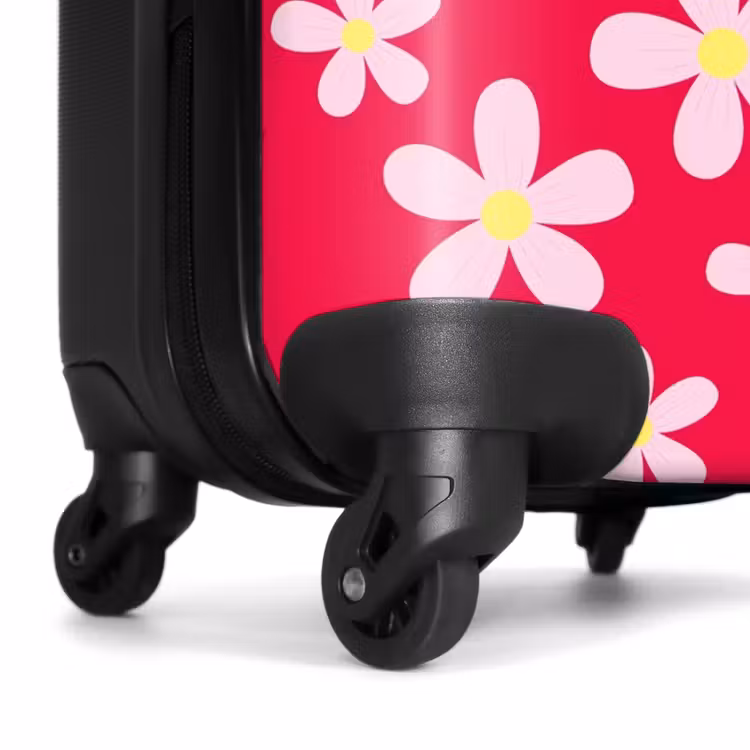 Suitcase - Daisy mania hotpink — 6