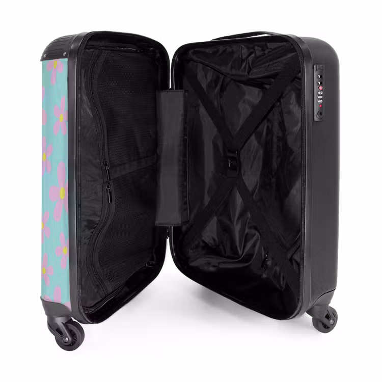Suitcase - Daisy mania mint — 3