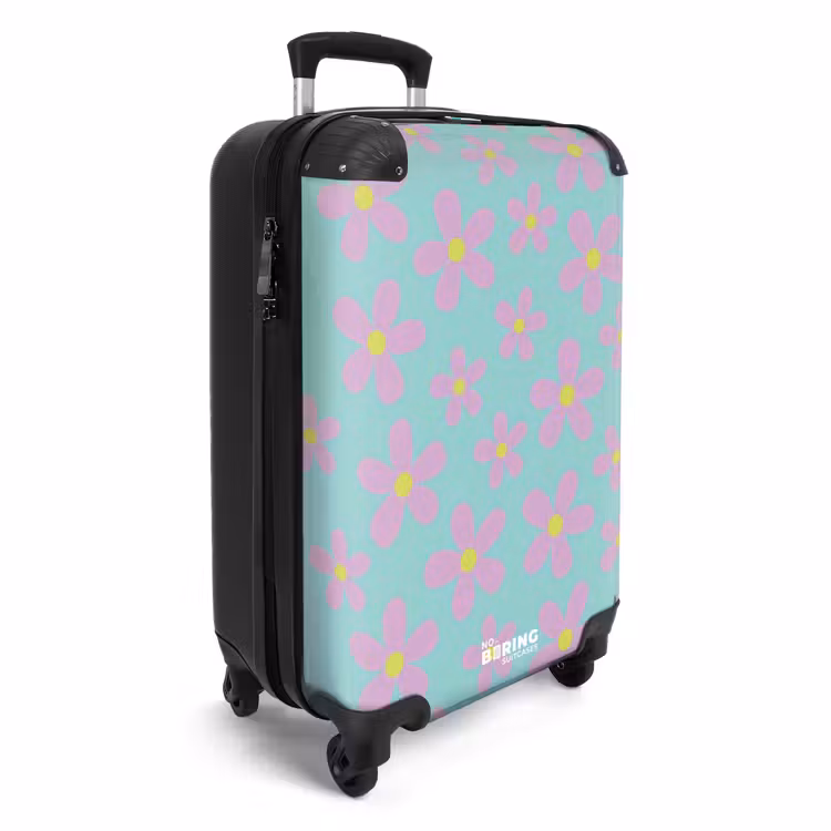 Suitcase - Daisy mania mint — 4