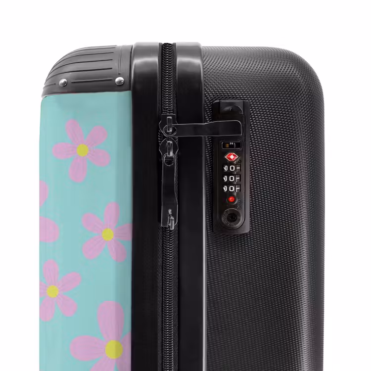 Suitcase - Daisy mania mint — 5