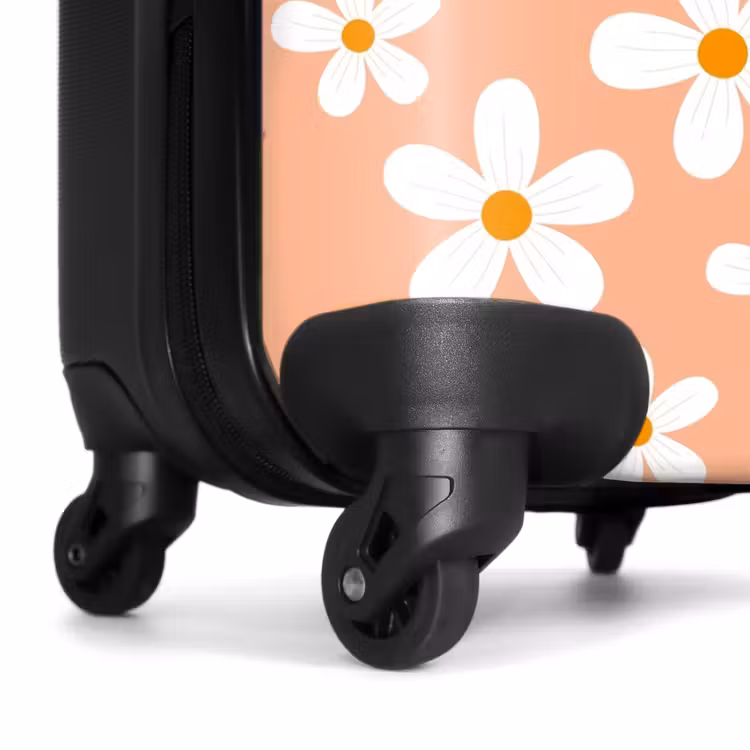 Suitcase - Daisy mania peach — 6