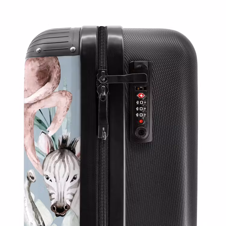Suitcase - Jungle in Light Colors — 5