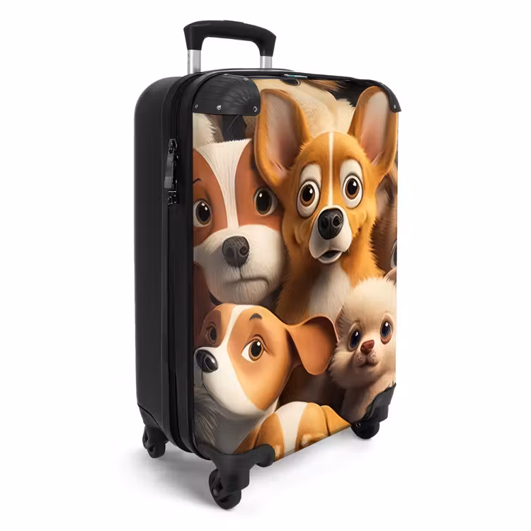 Suitcase - Merry Dogs — 4
