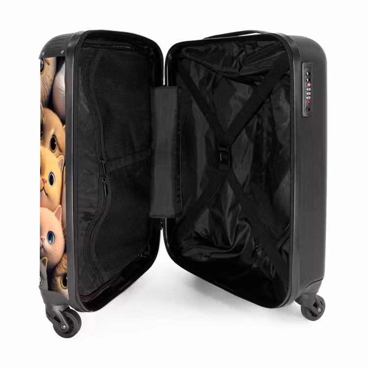 Suitcase - Orange Cats — 3