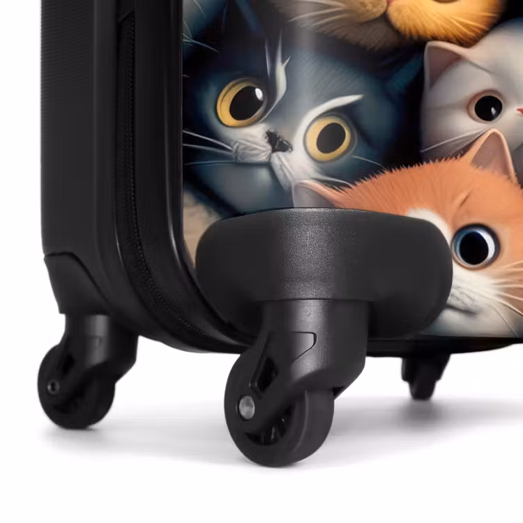 Suitcase - Orange Cats — 6