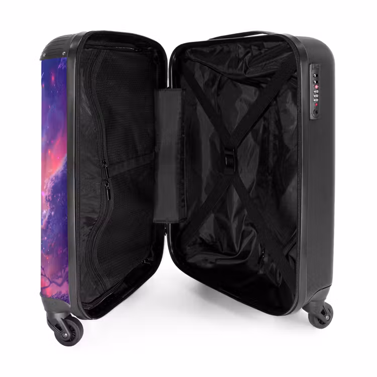 Suitcase - Purple Unicorn in Magical Environment — 3