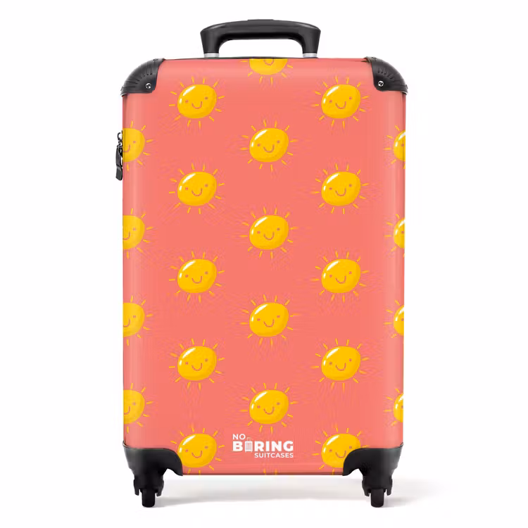 Suitcase - Sunny situation coral — 1