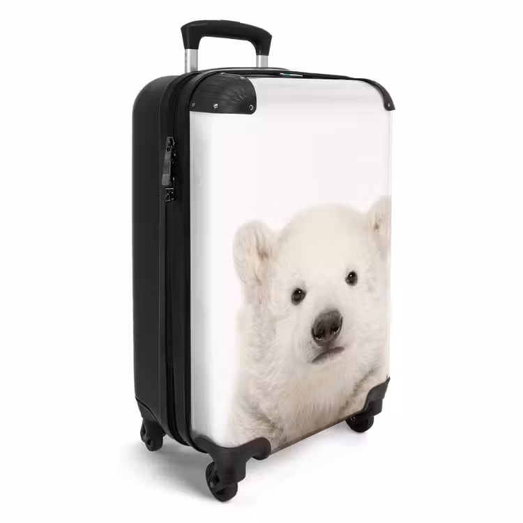 Suitcase - Cute Polar Bear — 4