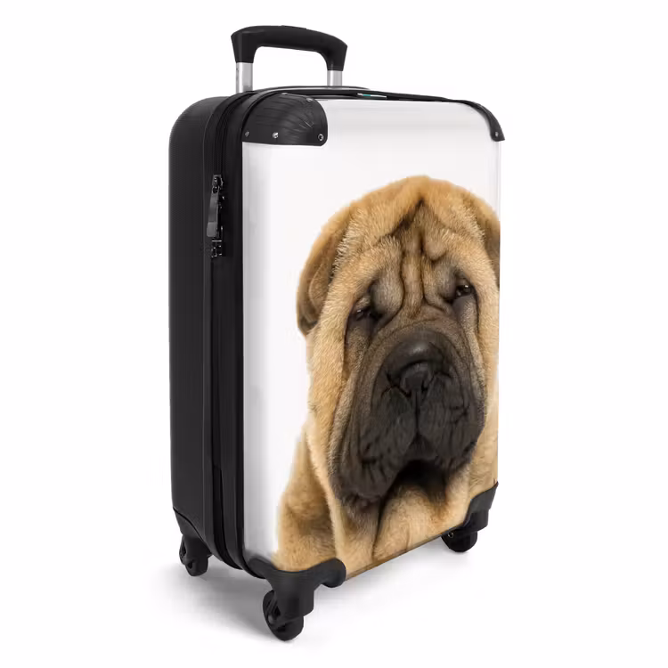 Suitcase - Dog with Angry Head — 4