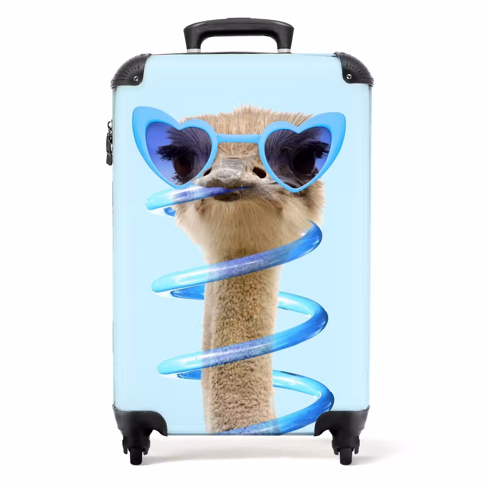 Suitcase - Sierk Ostrich Blue — 1
