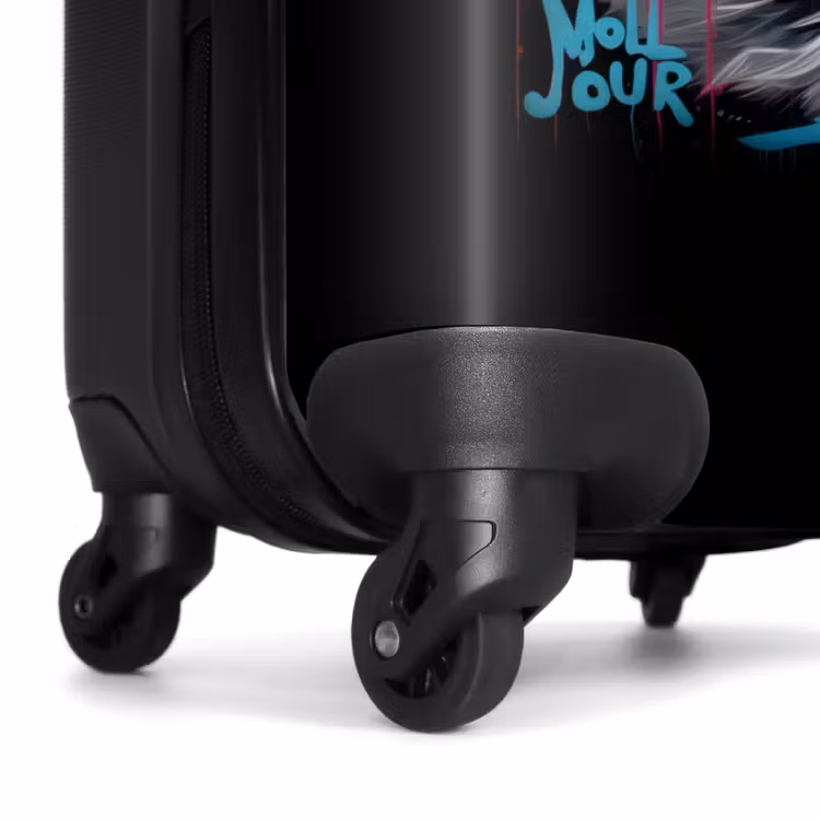 Suitcase - Cat with colorful brush strokes — 6