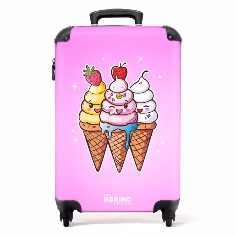 Suitcase - Melting swirls — 1