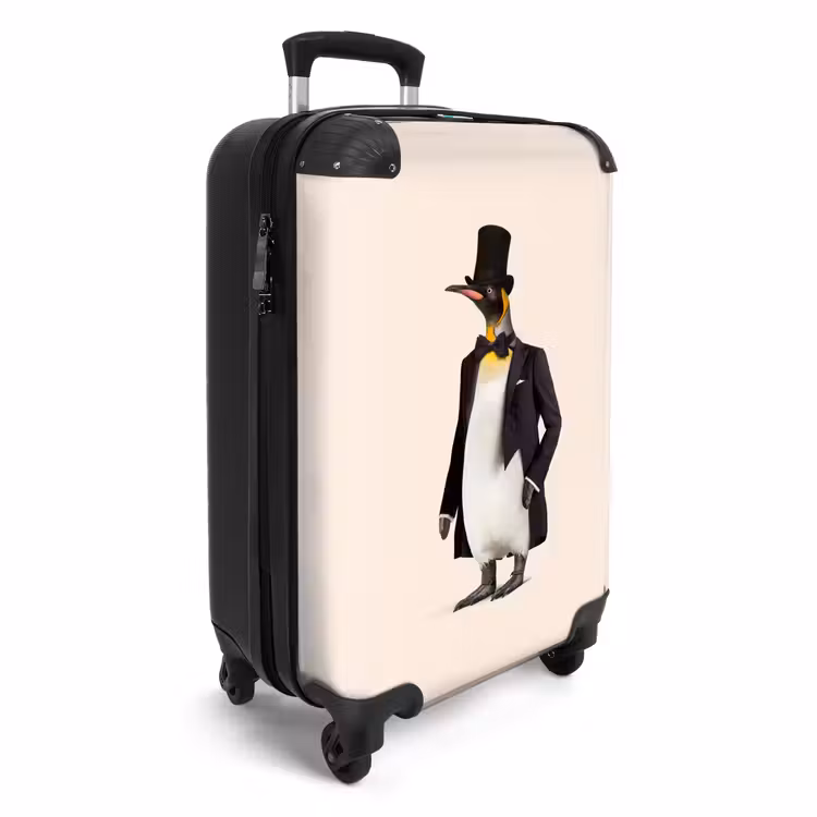 Suitcase - Penguin in Suit — 4