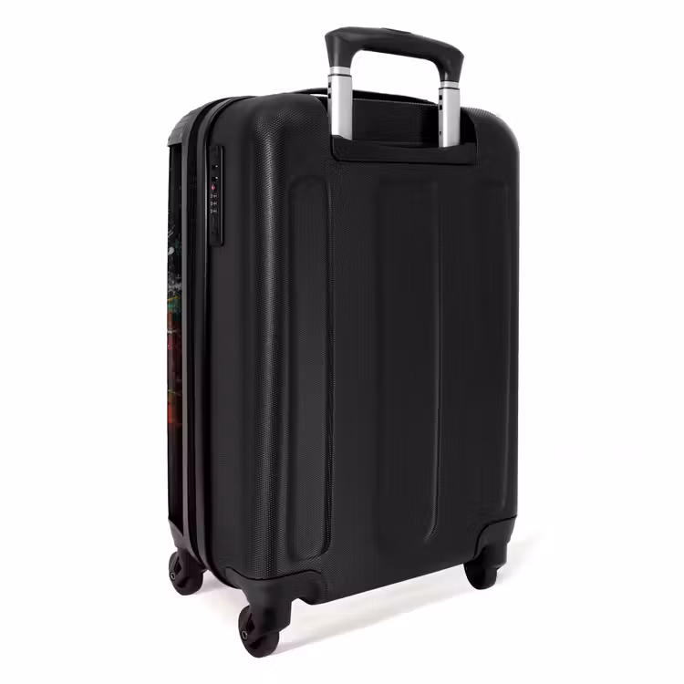 Suitcase - Soccer surrounded by paint blobs — 2