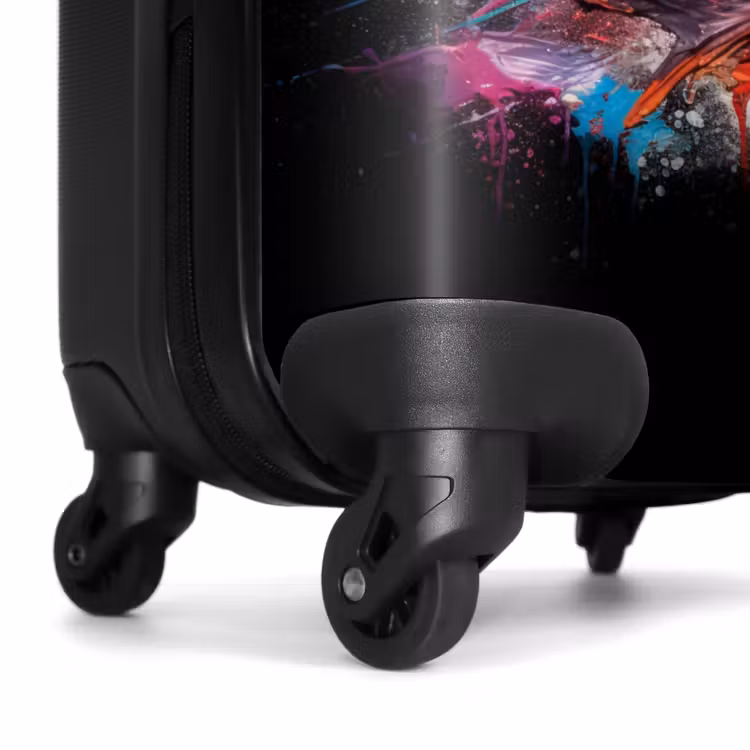 Suitcase - Soccer surrounded by paint blobs — 6