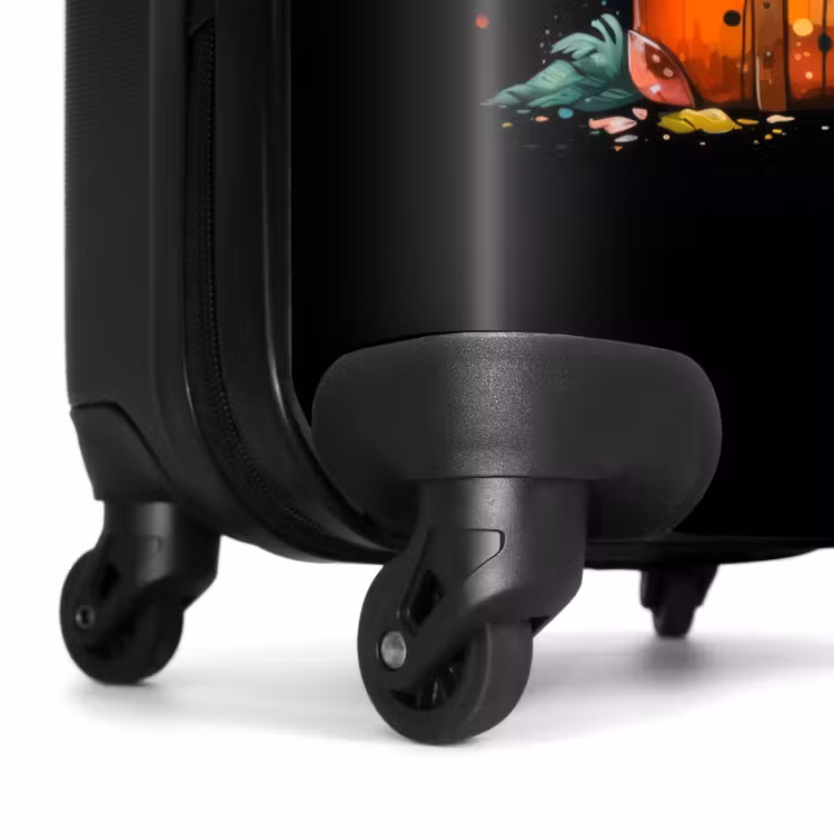 Suitcase - Stack of suitcases as street art — 6