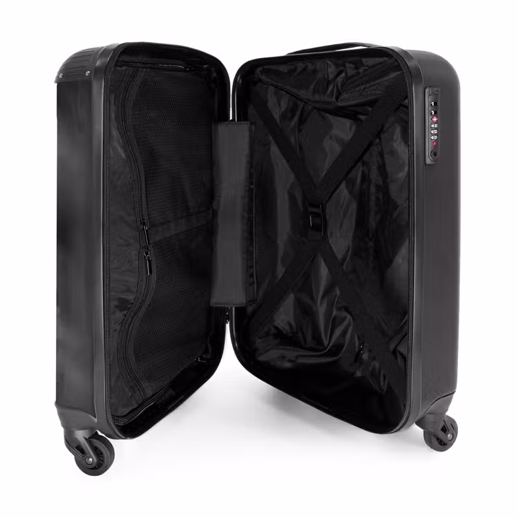 Suitcase - Black horse at a gallop — 3