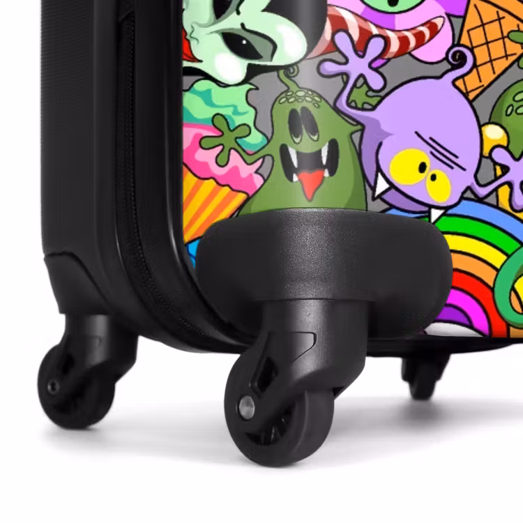 Suitcase - Colorful Monster Mix — 6