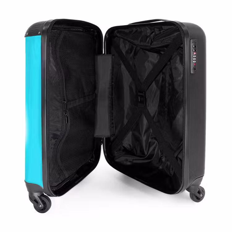 Suitcase - Monster Truck on Light Blue Background — 3