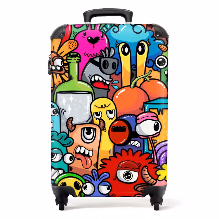 Suitcase - Monster with 1 Eye — 1
