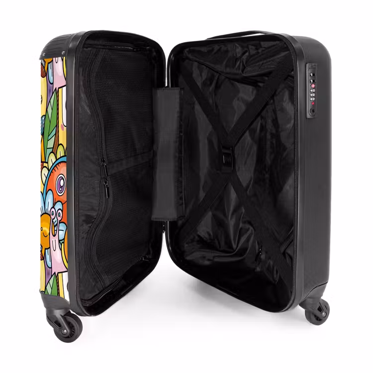 Suitcase - Monster with Dots — 3