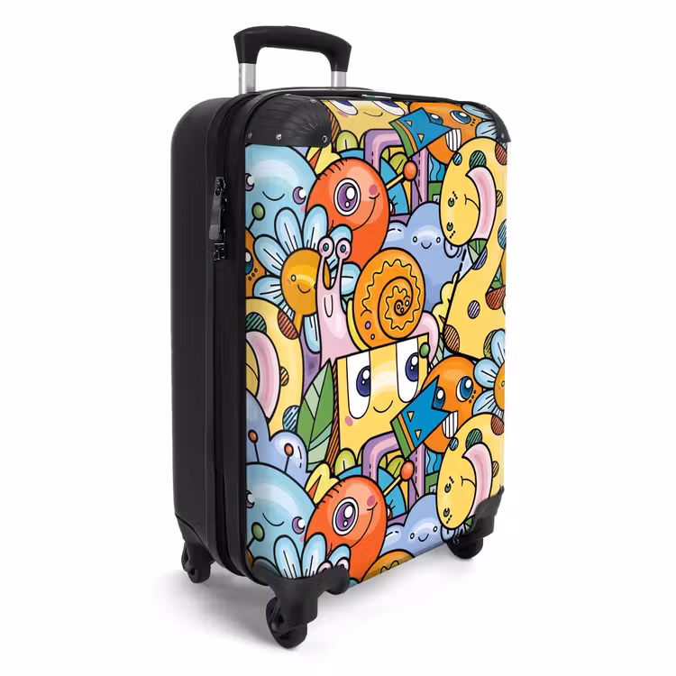 Suitcase - Monster with Dots — 4