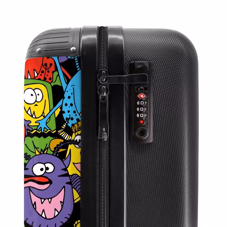 Suitcase - Monsters with Bright Colors — 5