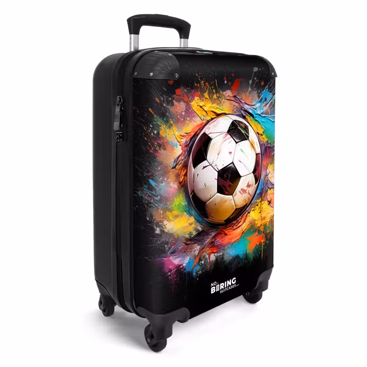 Suitcase - Paint blob Football — 4
