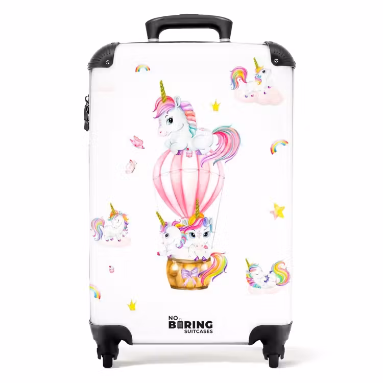 Suitcase - Airy unicorns — 1